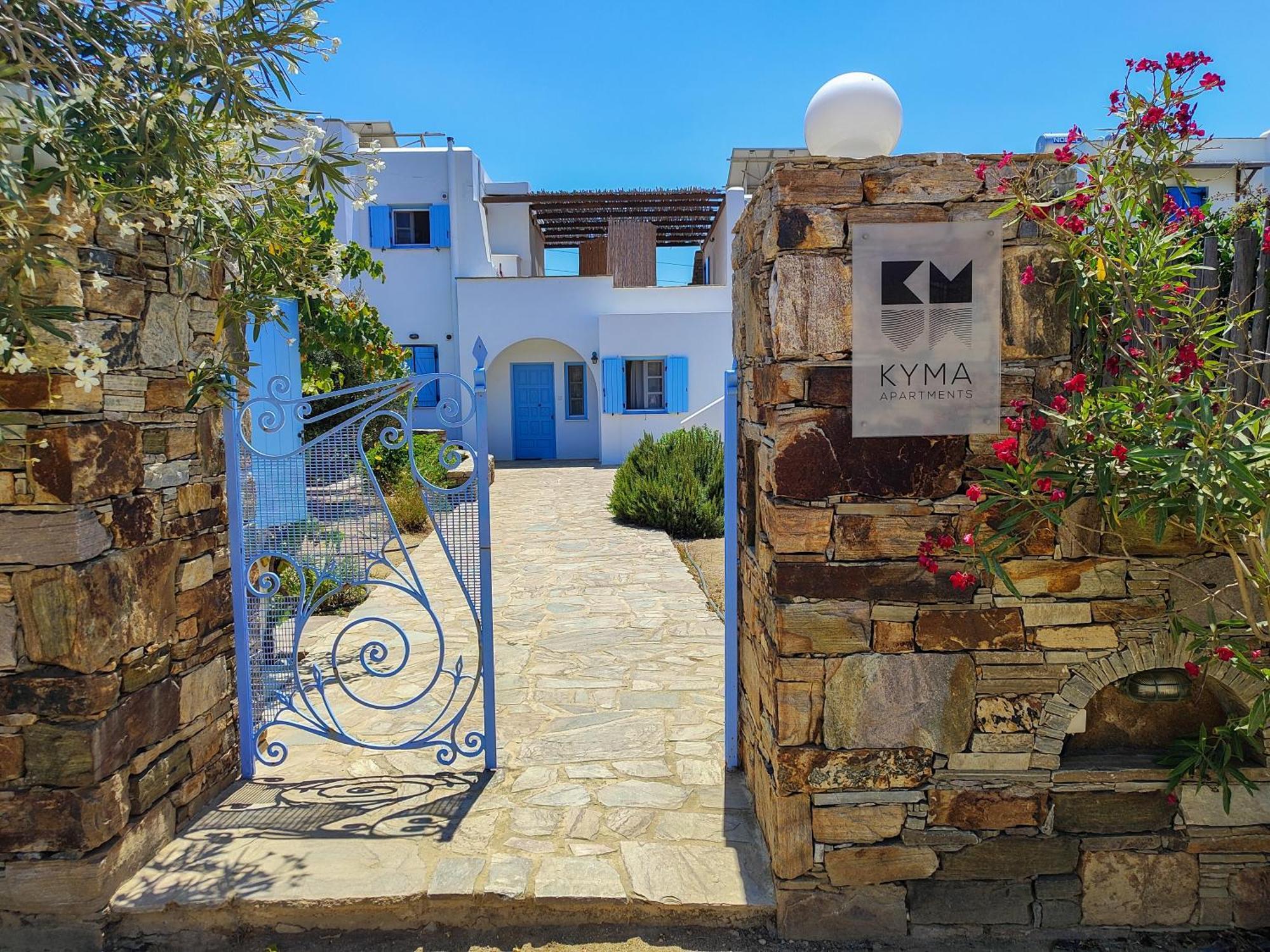 Kyma Apartments - Naxos Agios Prokopios Exterior photo
